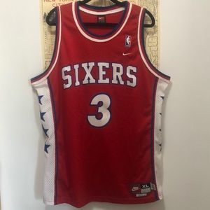 Vintage Allen Iverson Philadelphia 76ers Jersey